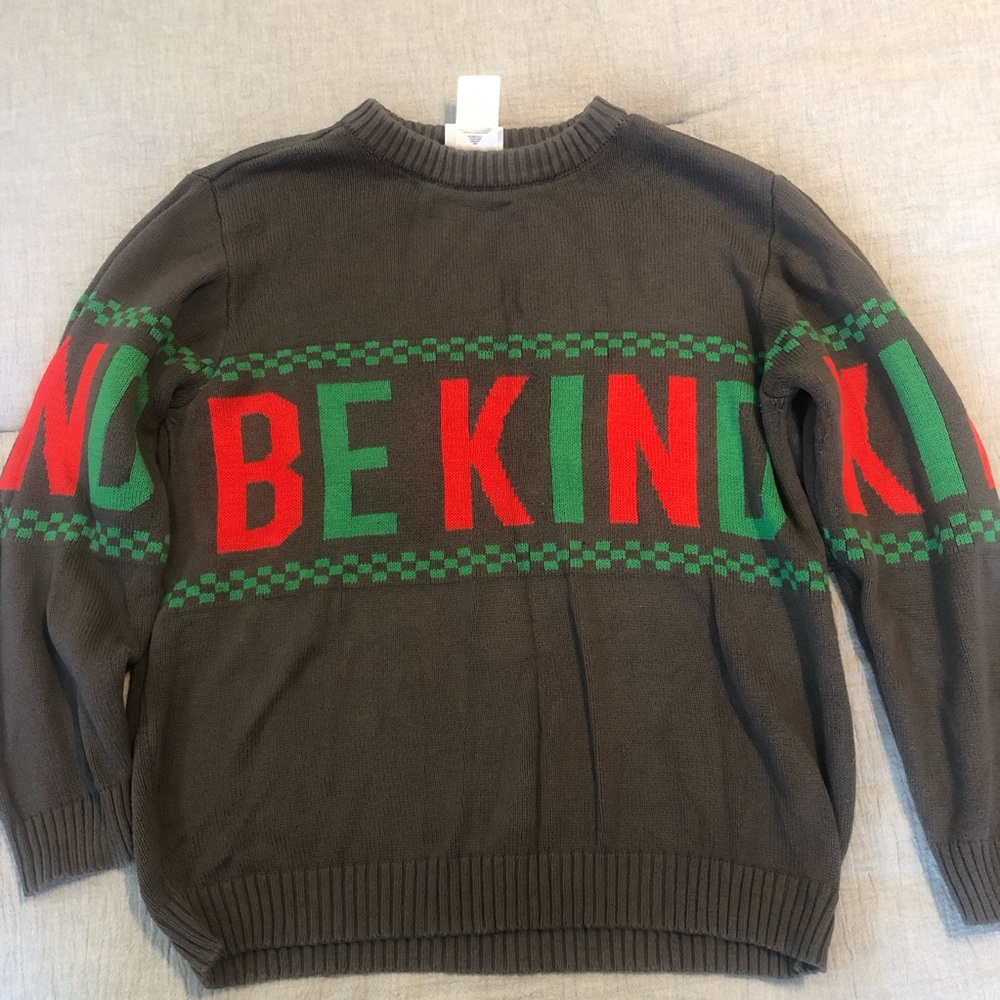 IML Women Long sleeve Pullover Knit Holiday Sweater
 Size M